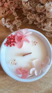 bougie-artisanale-fleurs-séchées