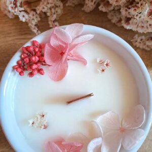 bougie-artisanale-fleurs-séchées