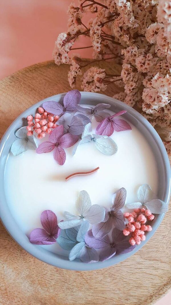 bougie-artisanale-fleurs-séchées