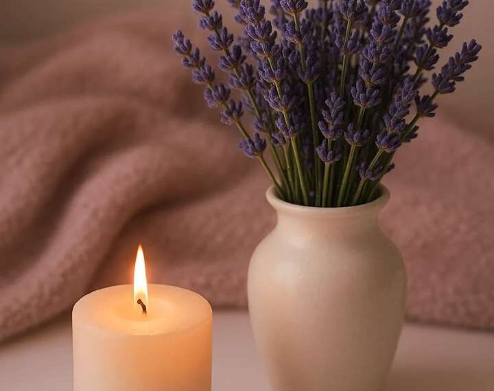 aromathérapie-bougie-lavande-vraie