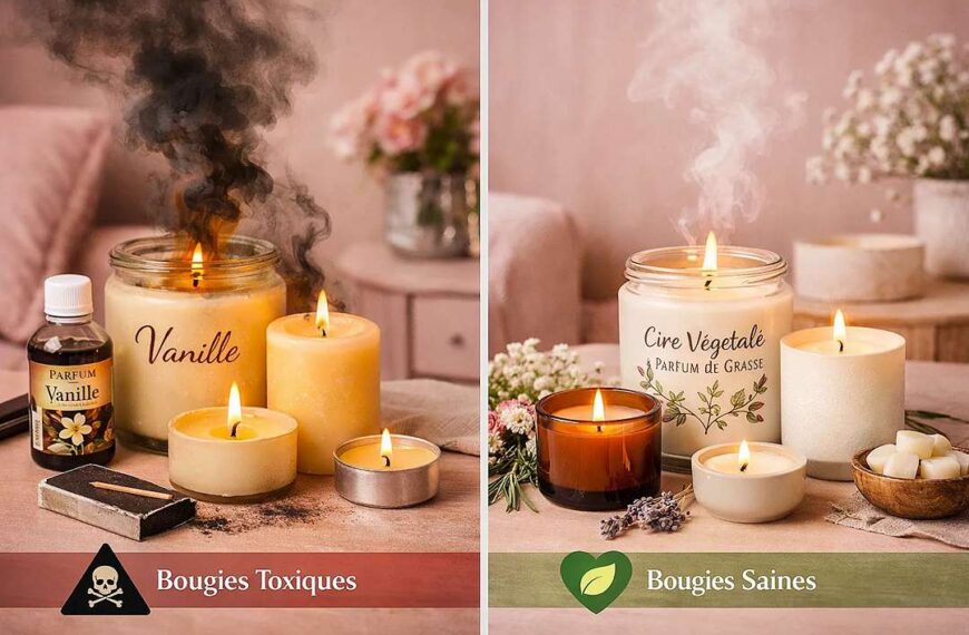Bougies toxiques : Vanille chimique, migraine express & fumée noire – Le trio gagnant pour un salon irrespirable