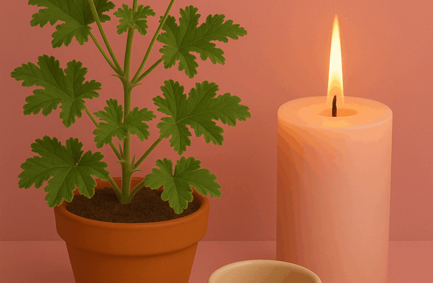 aromathérapie-bougie-géranium-rosat