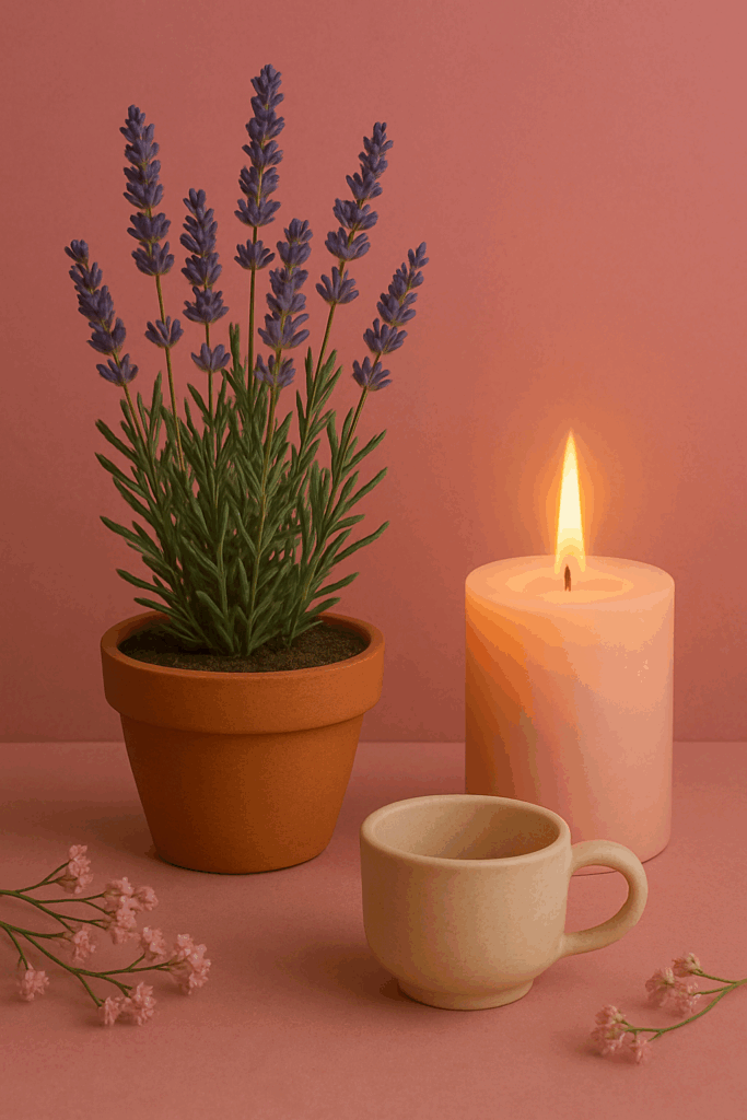 aromathérapie-bougie-lavande-vraie