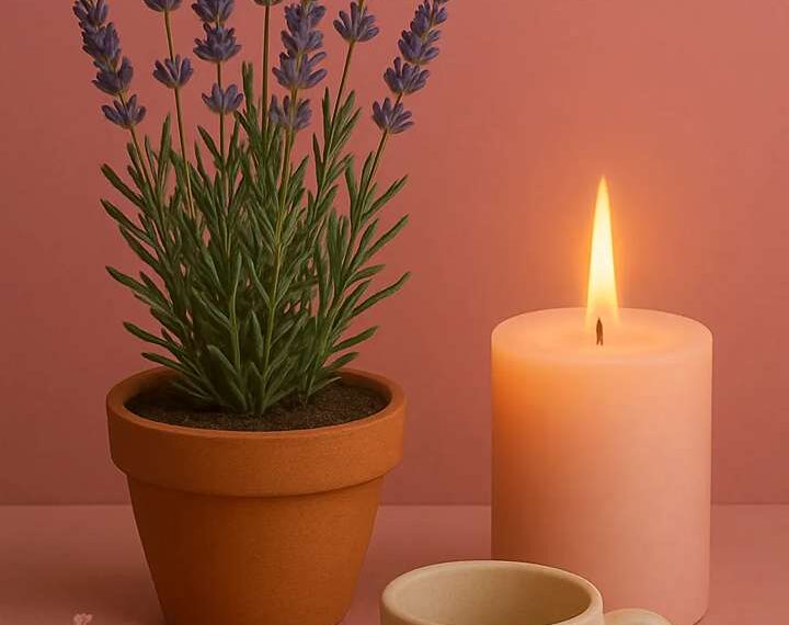 aromathérapie-bougie-lavande-vraie