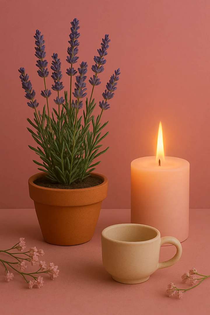 aromathérapie-bougie-lavande-vraie