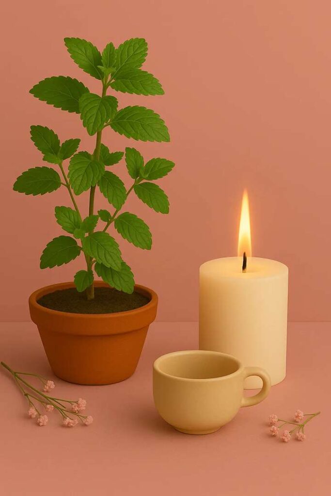 aromathérapie-bougie-menthe-poivrée