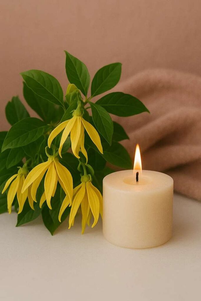 aromathérapie-bougie-ylang-ylang