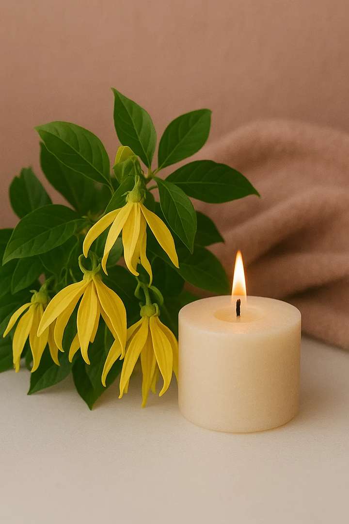 aromathérapie-bougie-ylang-ylang
