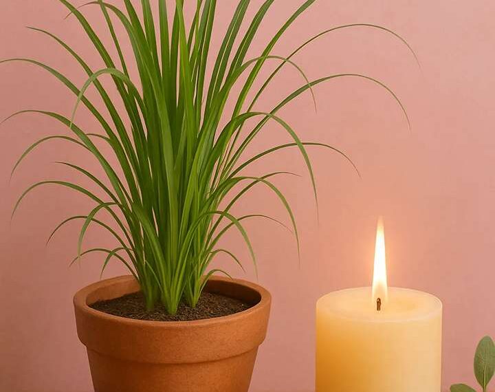 aromathérapie-bougie-citronnelle