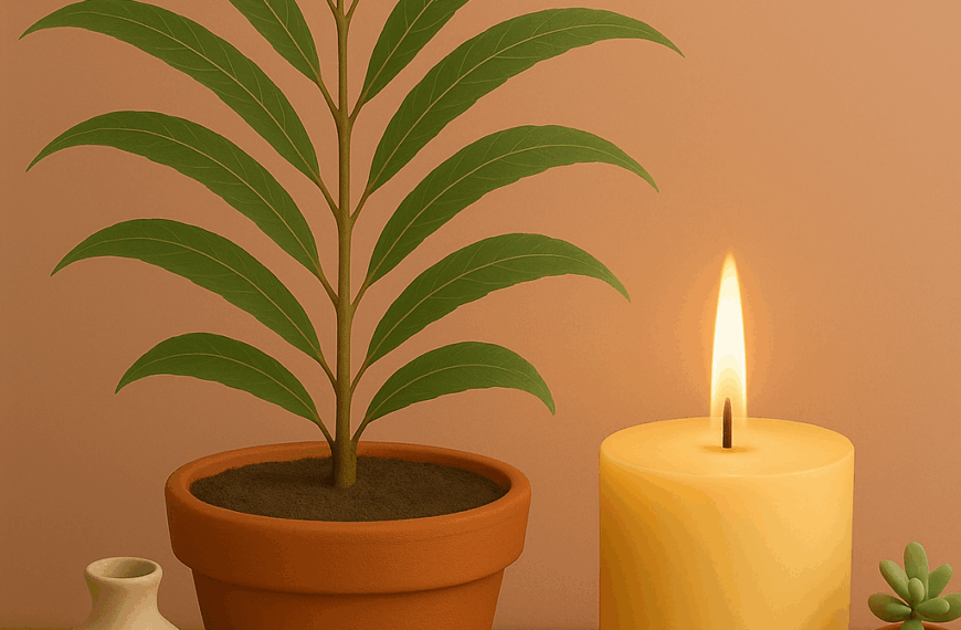 aromathérapie-bougie-eucalyptus citronné