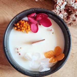 bougie-artisanale-fleurs-séchées