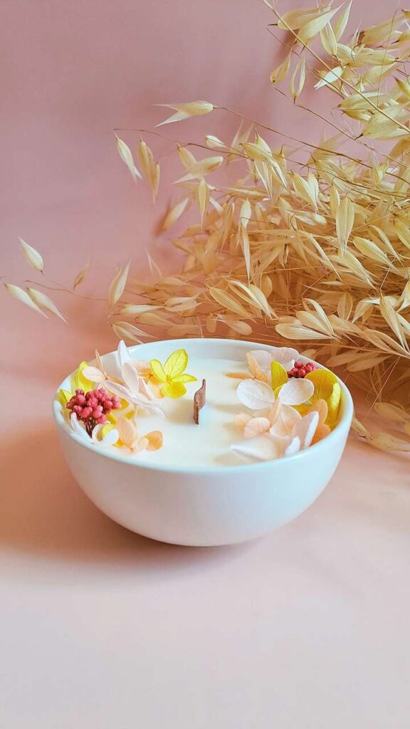 bougie-artisanale-pot-céramique