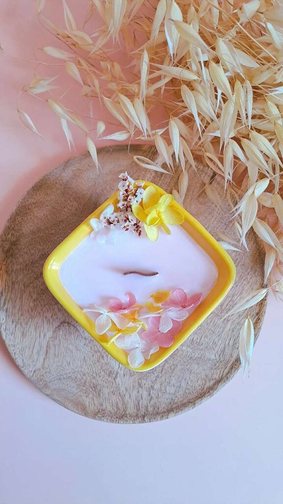 Bougie Artisanale Naturelle Parfumée et Fleurie | VANiLLE DES îLES