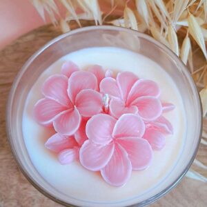 bougie-artisanale-florale