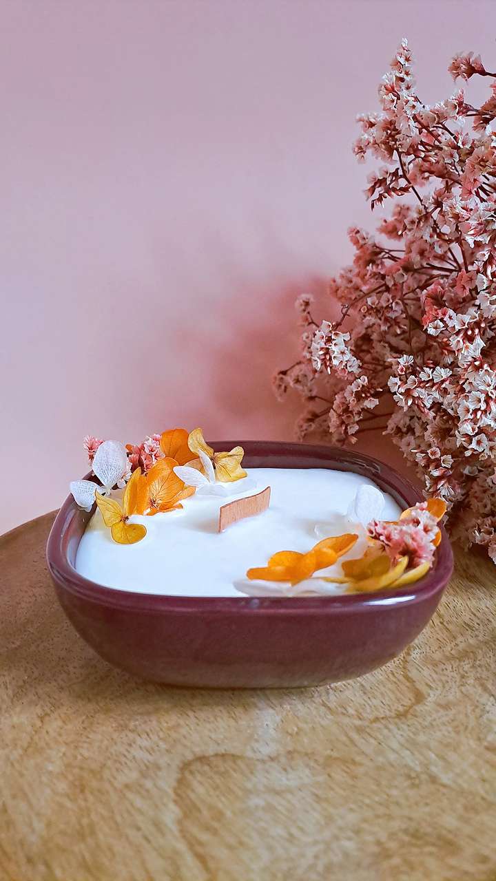 bougie-artisanale-pot-céramique