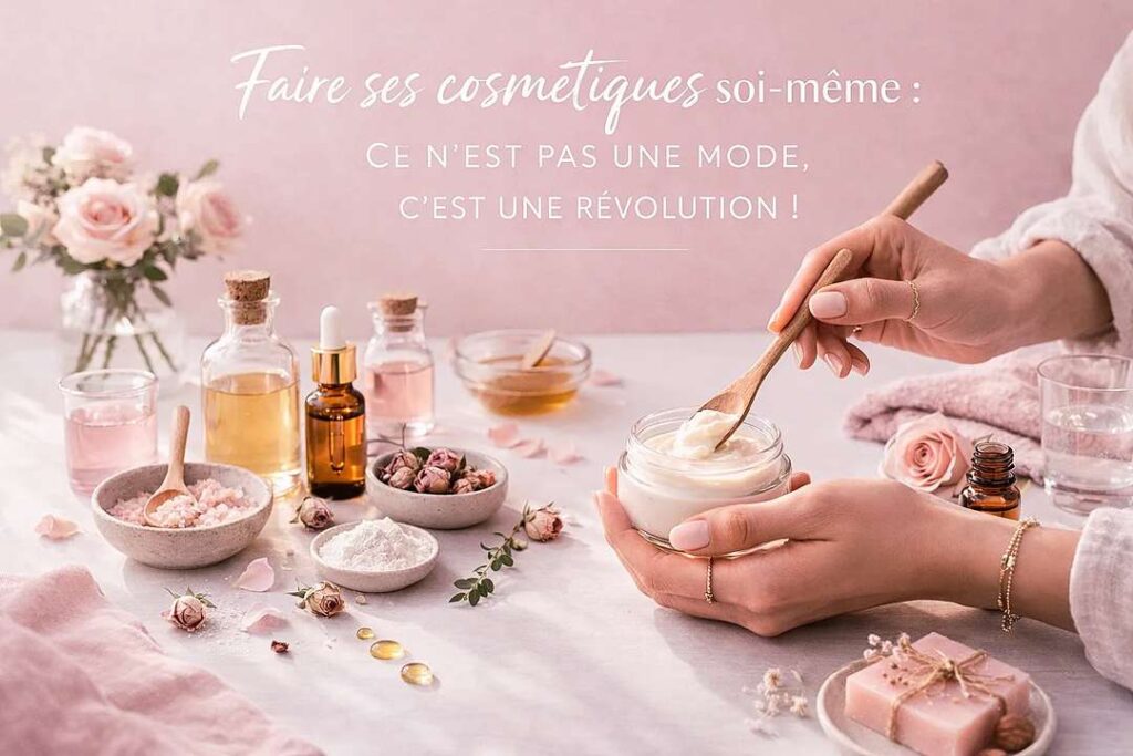 Faire ses cosmétiques soi-même : Ce n’est pas une mode, c’est une révolution !