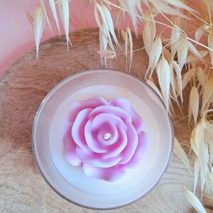 Bougie Artisanale Parfumée | PÉTALES MUSQUÉES