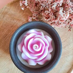 bougie-artisanale-fleurs-de-cire