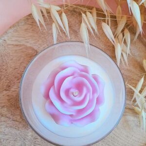 Bougie Artisanale Parfumée | PÉTALES MUSQUÉES