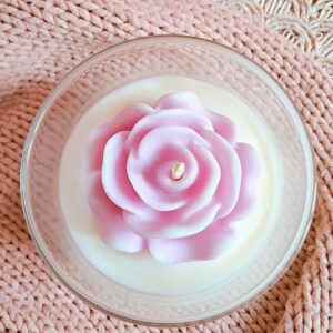 Bougie Artisanale Parfumée | PÉTALES MUSQUÉES