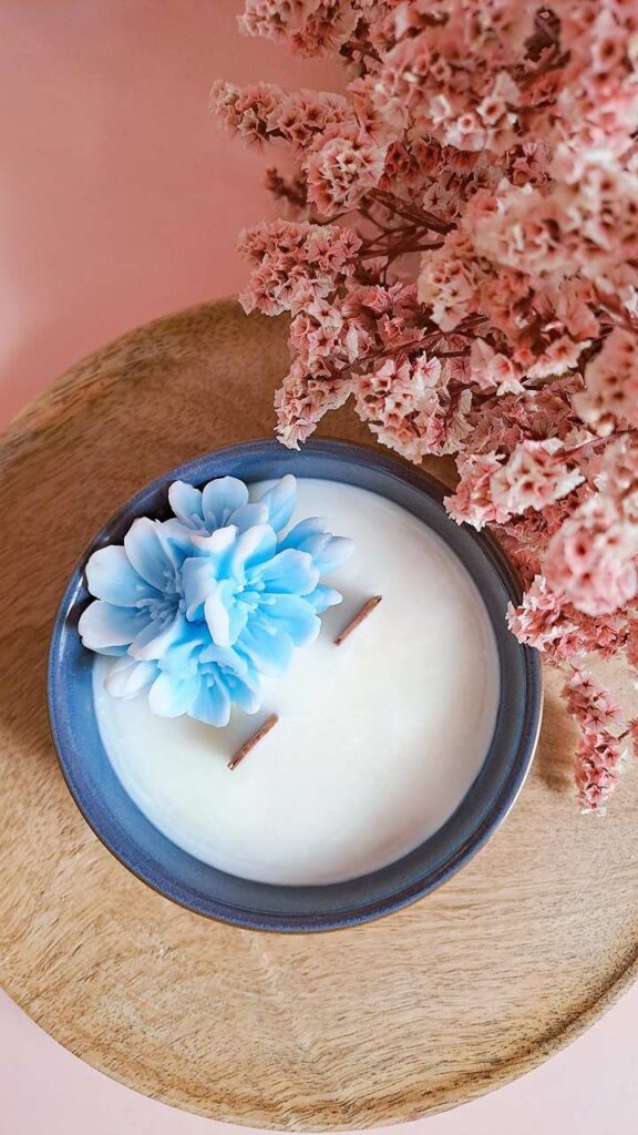 Bougie Artisanale Parfumée | COTON SATìNÉ